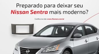 Fiamon lança moldura dedicada para Nissan Sentra fabricado entre 2014 e 2020