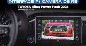 Flexitron lança interface para câmera de ré para Toyota Hilux 2023