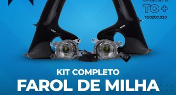 Tiger Auto lança kit de farol de milha para Toyota Yaris 2023